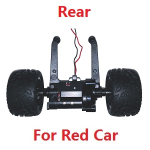 Wltoys 322221 XKS WL Tech XK RC car vehicle spare parts rear tire group module (For Red car)