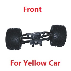 Wltoys 322221 XKS WL Tech XK RC car vehicle spare parts front tire group module (For Yellow car)