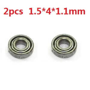 WLtoys WL V930 RC helicopter spare parts todayrc toys listing bearing (1.5*4*1.1mm 2pcs)