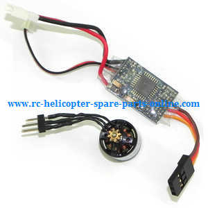 WLtoys WL V977 RC helicopter spare parts todayrc toys listing ESC board set + brushless motor