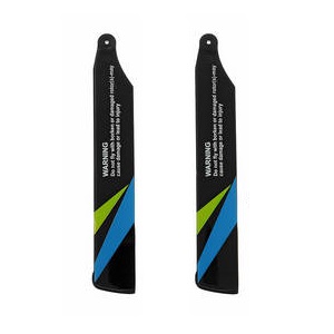 WLtoys WL V977 RC helicopter spare parts todayrc toys listing main blades propellers (Black-Blue)