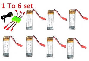 SYMA X1 RC 4CH Quadcopter spare parts todayrc toys listing 1 to 6 charger set + 6*battery set