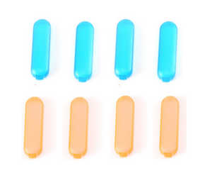 MJX X102H RC quadcopter spare parts todayrc toys listing lampshades (Blue + Orange)