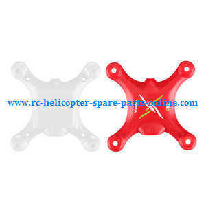 Syma X12 X12S quadcopter spare parts todayrc toys listing upper and lower cover (Red)