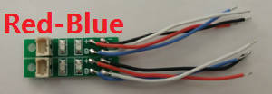 XK X130-T RC Quadcopter spare parts todayrc toys listing Red-Blue LED bar board