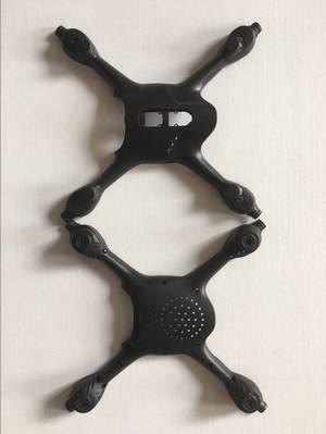 Syma X23W X23 RC quadcopter spare parts todayrc toys listing upper and lower cover (Black)
