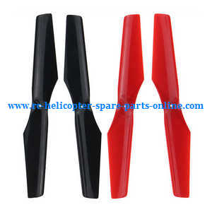 XK X250 quadcopter spare parts todayrc toys listing main blades propellers (Red-Black)