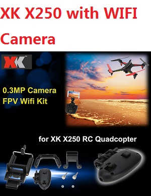 XK X250 Alien Quadcopter with WIFI camera