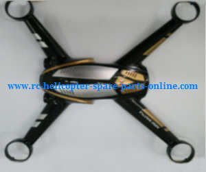 XK X252 quadcopter spare parts todayrc toys listing upper cover (Black)
