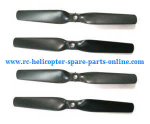 XK X252 quadcopter spare parts todayrc toys listing main blades propellers (Black)