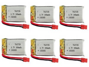 *** Today's deal *** Syma X21 X21W X21-S RC quadcopter spare parts 3.7V 380mAh battery 6pcs