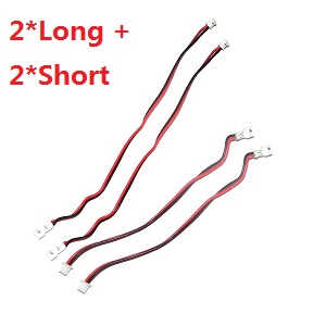 MJX X-series X400 X400-V2 quadcopter spare parts todayrc toys listing connect wire plug for the motor (2*long + 2*short)