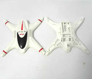 MJX X-series X400 X400-V2 quadcopter spare parts todayrc toys listing upper and lower cover (White)