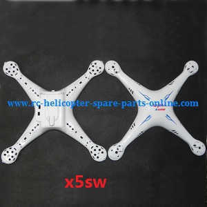 syma x5s x5sw x5sc x5hc x5hw quadcopter spare parts todayrc toys listing upper and lower cover (x5sw White)