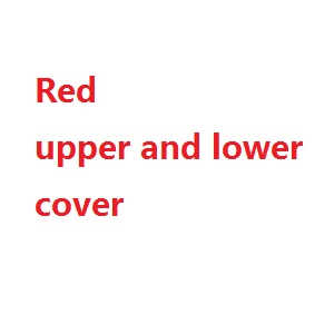 Syma x5u x5uw x5uc quadcopter spare parts todayrc toys listing upper and lower cover (Red)
