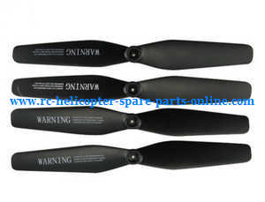 Syma x5uw-d quadcopter spare parts todayrc toys listing main blades propellers (Black)