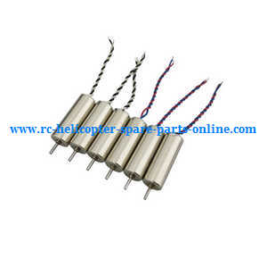 MJX X-series X800 quadcopter spare parts todayrc toys listing main motor set (3*Black-White wire + 3*Red-Blue wire)