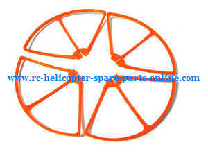 syma x8c x8w x8g x8hc x8hw x8hg quadcopter spare parts todayrc toys listing outer protection frame set (Orange)