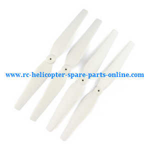 syma x8c x8w x8g x8hc x8hw x8hg quadcopter spare parts todayrc toys listing main blades propellers (white)