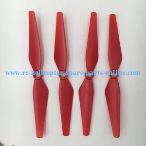 Syma X8SW X8SC X8SW-D RC quadcopter spare parts todayrc toys listing main blades (Red)