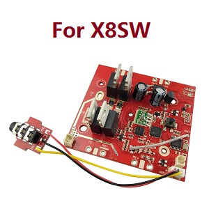 Syma X8SW X8SC X8SW-D RC quadcopter spare parts todayrc toys listing PCB board (For X8SW)