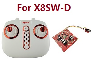 Syma X8SW X8SC X8SW-D RC quadcopter spare parts todayrc toys listing transmitter + PCB board (For X8SW-D)