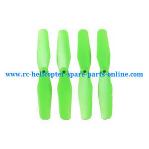 Syma x9 x9s RC fly car quadcopter spare parts todayrc toys listing main blades (Green)