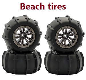 XLH Xinlehong Toys 9130 9135 9136 9137 9138 RC Car vehicle spare parts beach tires - Click Image to Close