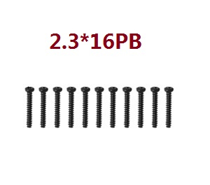 XLH Xinlehong Toys 9130 9135 9136 9137 9138 RC Car vehicle spare parts screws set 2.3*16PB