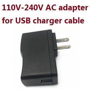 XLH Xinlehong Toys 9130 9135 9136 9137 9138 RC Car vehicle spare parts 110V-240V AC Adapter for USB charging cable