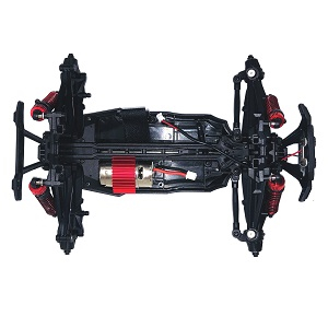 XLH Xinlehong Toys 9130 9135 9136 9137 9138 RC Car vehicle spare parts car frame body with main motor assembly