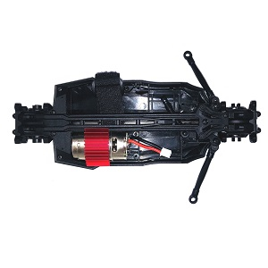 XLH Xinlehong Toys 9130 9135 9136 9137 9138 RC Car vehicle spare parts bottom board + wave box cover + differential mechanism + motor + steering connect bar module