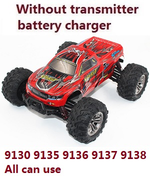 XLH Xinlehong Toys 9130 9135 9136 9137 9138 RC Car without transmitter,battery,charger,etc. 9130 Red