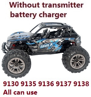 XLH Xinlehong Toys 9130 9135 9136 9137 9138 RC Car without transmitter,battery,charger,etc. 9137 Blue