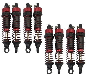 XLH Xinlehong Toys Q901 Q902 Q903 RC Car vehicle spare parts shock absorbers 2sets - Click Image to Close