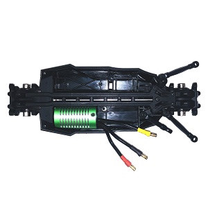 XLH Xinlehong Toys Q901 Q902 Q903 RC Car vehicle spare parts bottom board + wave box cover + differential mechanism + brushless motor + steering connect bar module