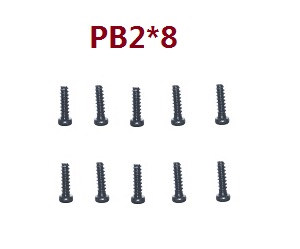 XLH Xinlehong Toys Q901 Q902 Q903 RC Car vehicle spare parts screws set PB2*8 35-LS01 - Click Image to Close