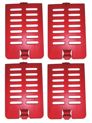 Wltoys XK A300 Beech D17S G-BRVE RC Airplanes Aircraft spare parts batery cover Red 4pcs