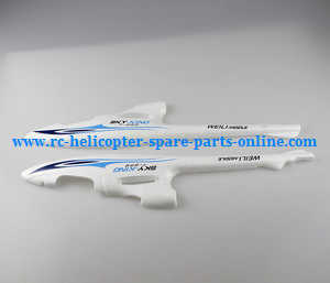 XK A700 RC Airplanes Helicopter spare parts todayrc toys listing body cover set (Blue-White)