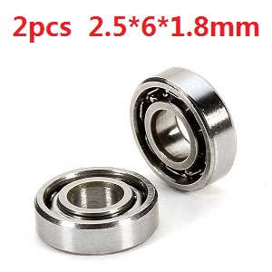 XK K100 RC helicopter spare parts todayrc toys listing bearing (2.5*6*1.8mm 2pcs)