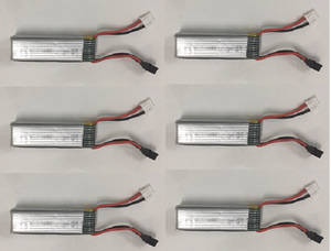 XK K130 RC helicopter spare parts todayrc toys listing 7.4V 600mAh battery 6pcs