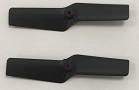 XK K130 RC helicopter spare parts todayrc toys listing tail blade (Black 2pcs)