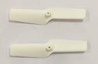 XK K130 RC helicopter spare parts todayrc toys listing tail blade (White 2pcs)