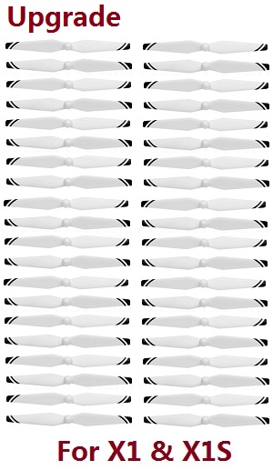 Wltoys XK X1 X1S drone RC Quadcopter spare parts todayrc toys listing upgrade main blades 10 sets