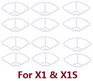 Wltoys XK X1 X1S drone RC Quadcopter spare parts todayrc toys listing protection frame set 3sets