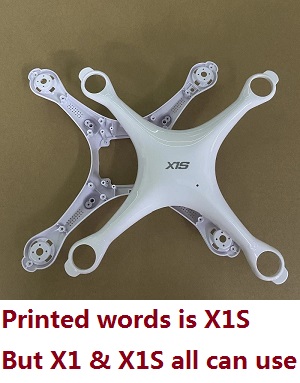 Wltoys XK X1 X1S drone RC Quadcopter spare parts todayrc toys listing upper and lower cover with landing skids