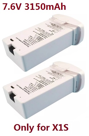 Wltoys XK X1S RC Quadcopter spare parts todayrc toys listing battery 7.6V 3150mAh 2pcs (Only for X1S)