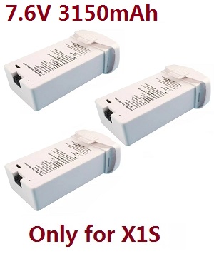 Wltoys XK X1S RC Quadcopter spare parts todayrc toys listing battery 7.6V 3150mAh 3pcs (Only for X1S)