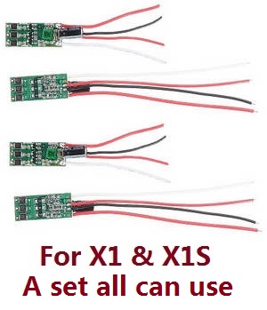 Wltoys XK X1 X1S drone RC Quadcopter spare parts todayrc toys listing ESC board 4pcs a set all can use