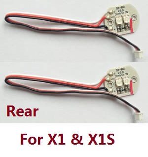 Wltoys XK X1 X1S drone RC Quadcopter spare parts todayrc toys listing LED board (Rear 3P 125mm)